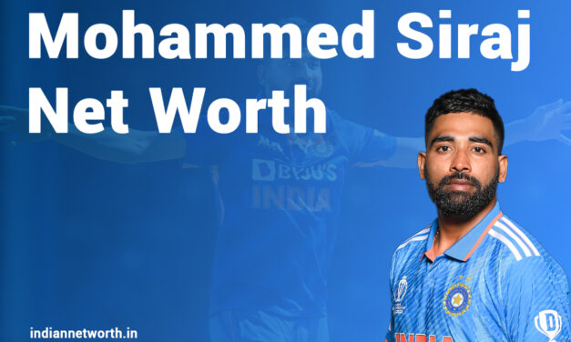 Mohammed Siraj Net Worth 2025: A Comprehensive Overview