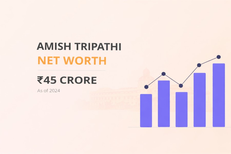 Amish Tripathi Net Worth – Author Income & Assets