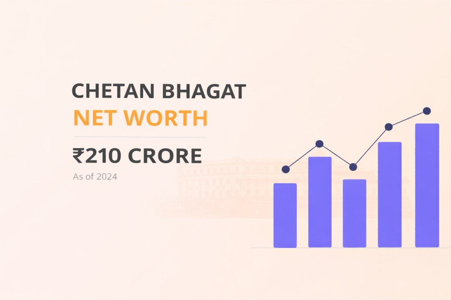 Chetan Bhagat Net Worth – Books, Movies & Income