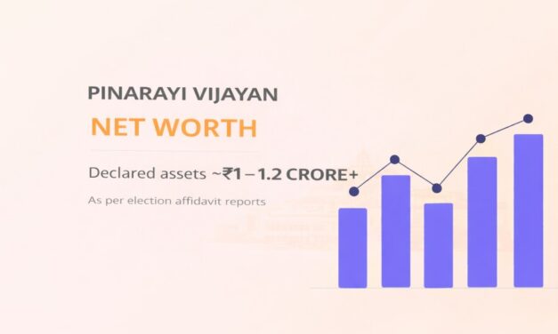 Pinarayi Vijayan Net Worth – Assets & Income