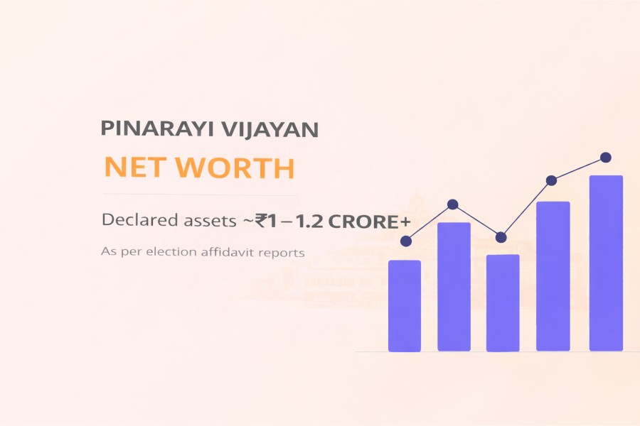 Pinarayi Vijayan Net Worth – Assets & Income